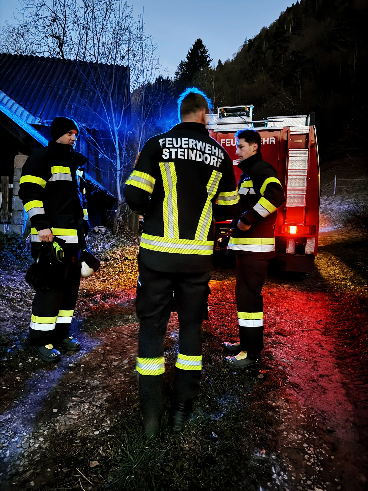 Ausrüstung der FF Steindorf, einsatzbereit verstaut