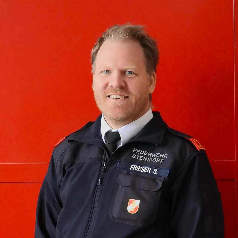 Stefan Frieser, Ortsfeuerwehrkommandant-Stellvertreter