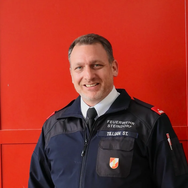 Stefan Tillian, Zugskommandant · Feuerwehrjugend